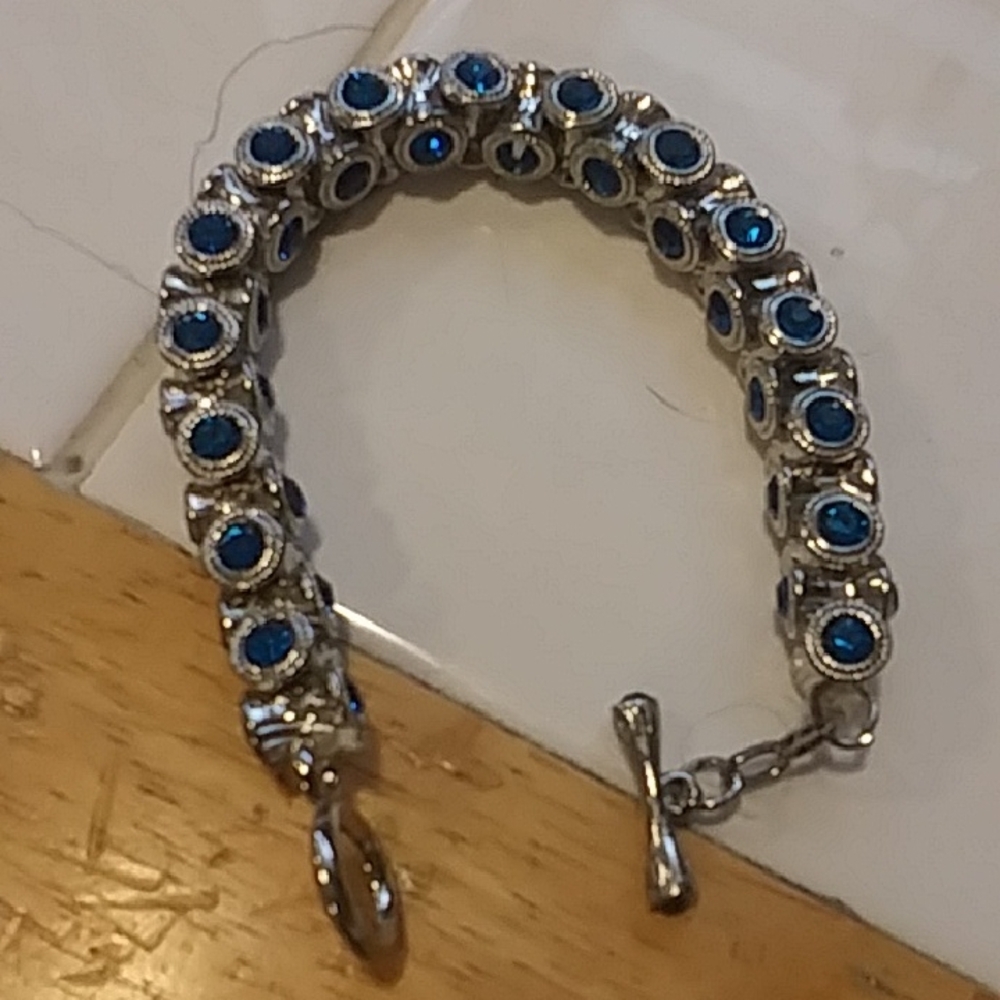 Blue Crystal Bracelet